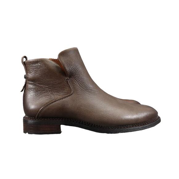 Franco Sarto Shoes Womens 6 Booties Classic Leather Hyla Ankle Boot Zip Cutout - Picture 16 of 16